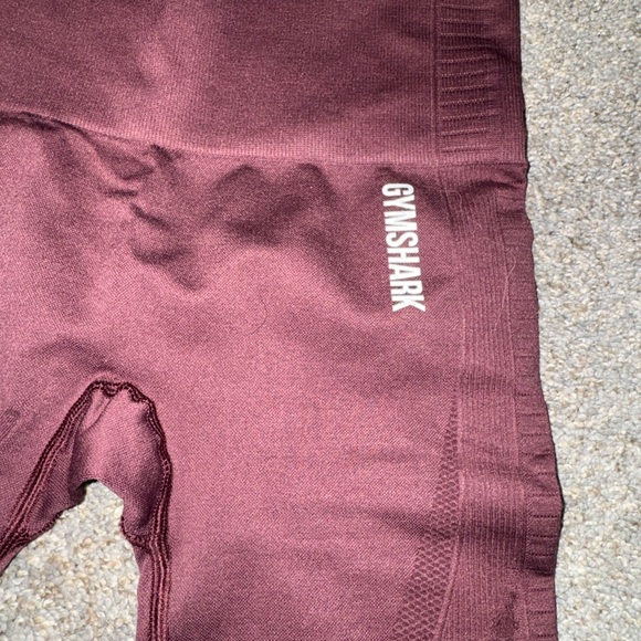 Gymshark Burgundy Leggings - Picture 3 of 5